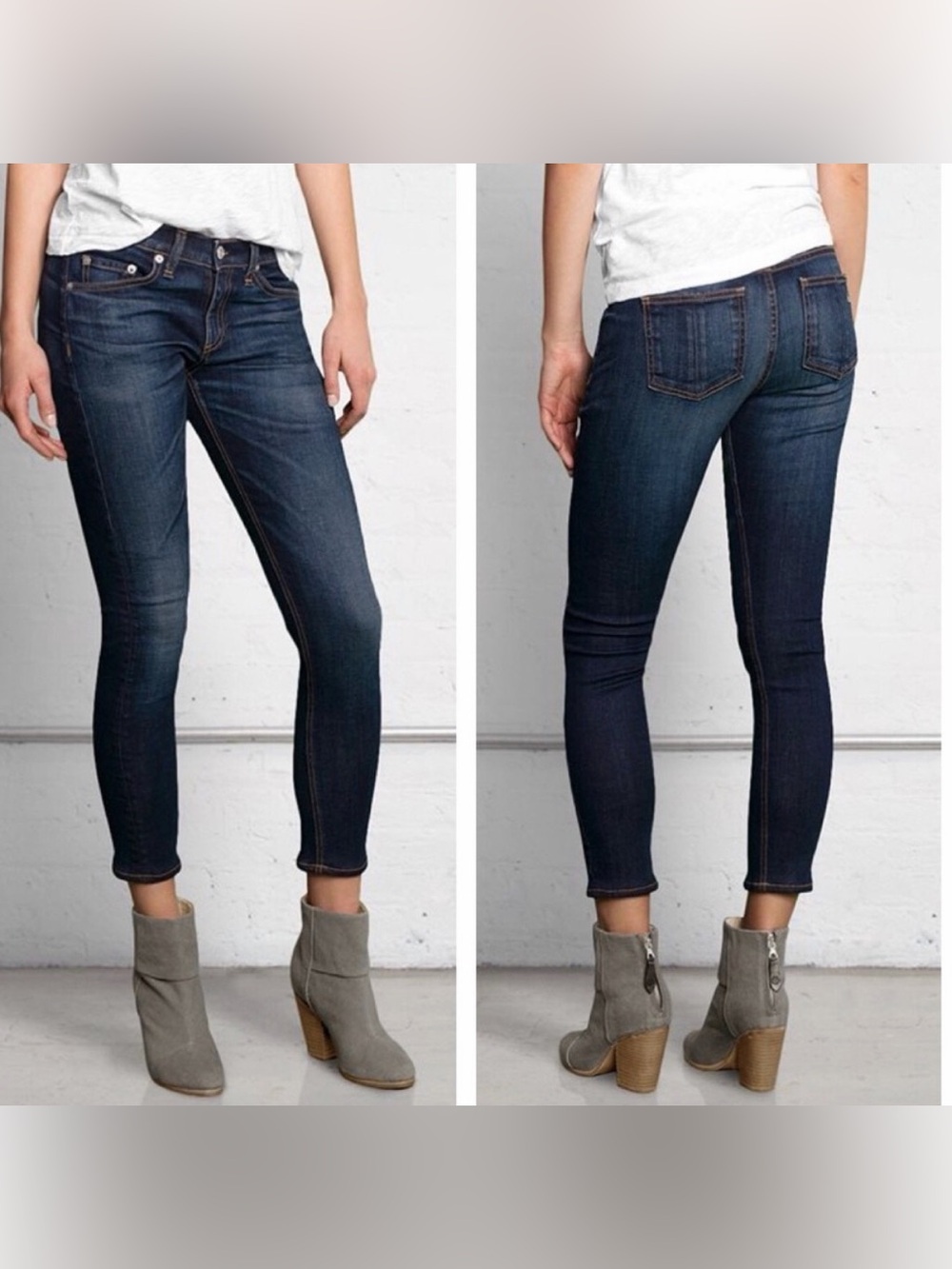 Rag & Bone Capri Stretch Jean Size 24